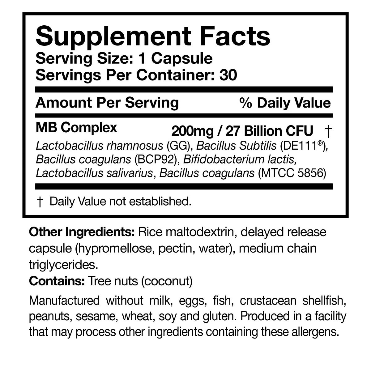 Researched Nutritionals Multi-Biome Multi-Source Probiotic — 30 Capsules — photo 2