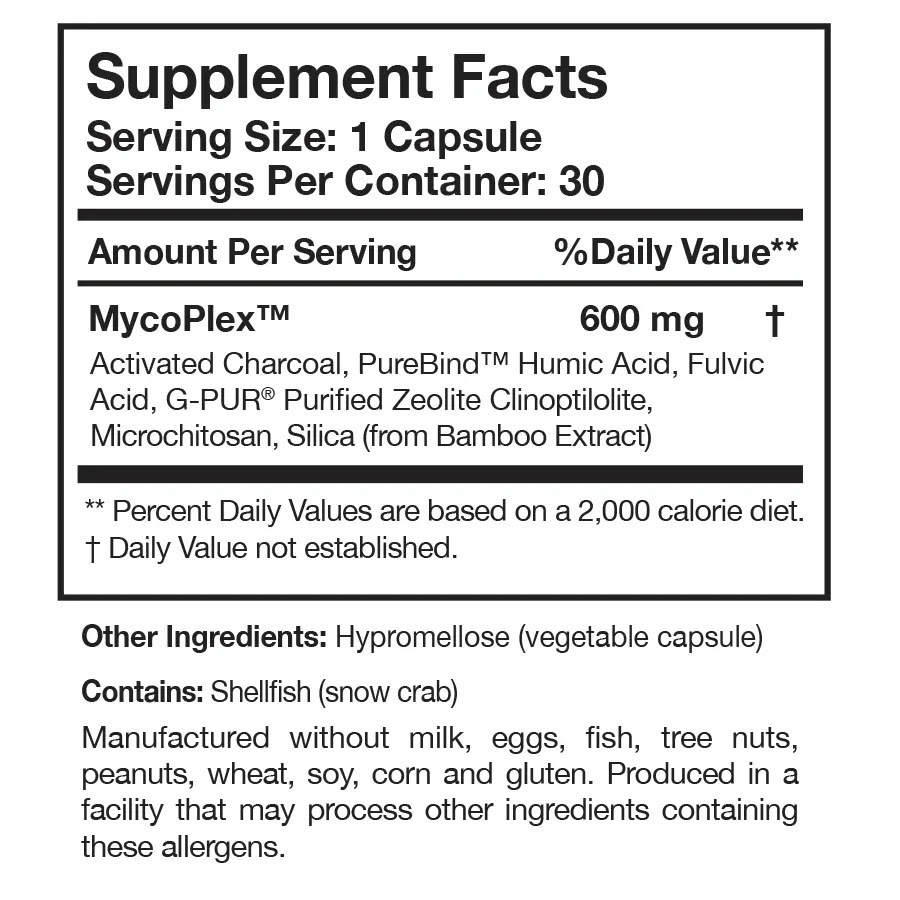 MycoPul Advanced Binder Complex — 30 Capsules — photo 2