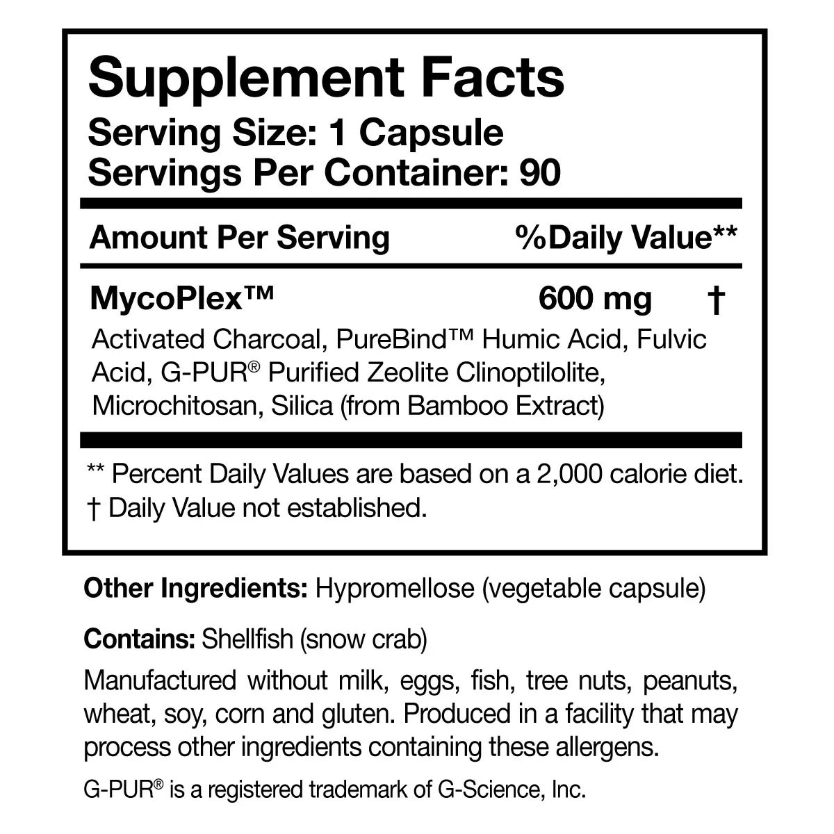 MycoPul Advanced Binder Complex — 90 Capsules — photo 2